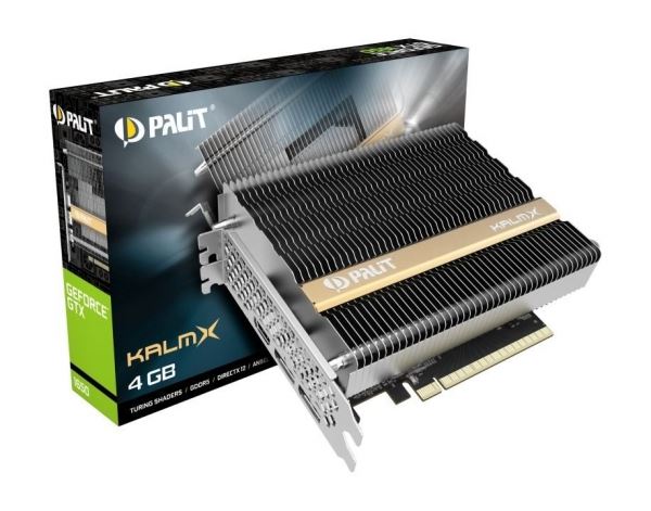 Компания Palit представила видеокарту GeForce GTX 1650 KalmX